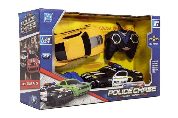 RC autíčka na dálkové ovládání - Policejní honička