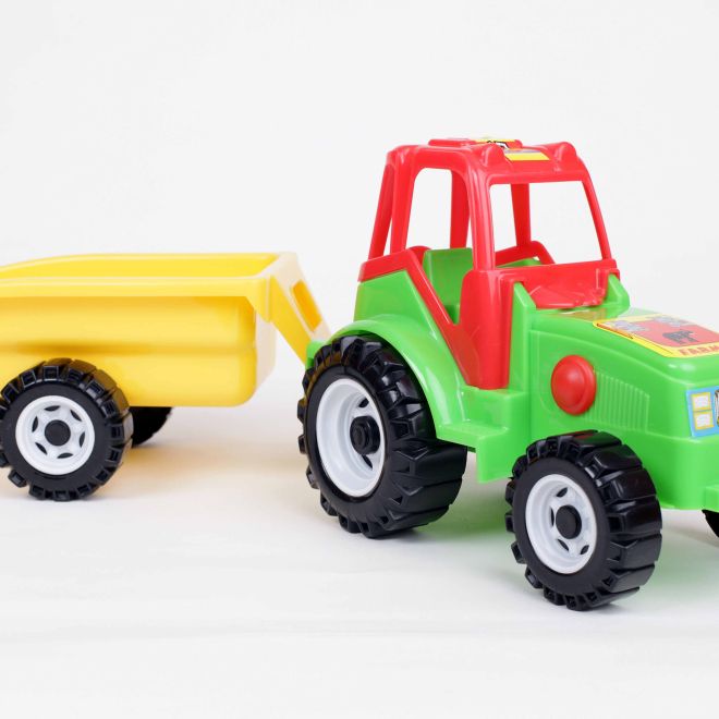 Traktor s přívěsem - model 206