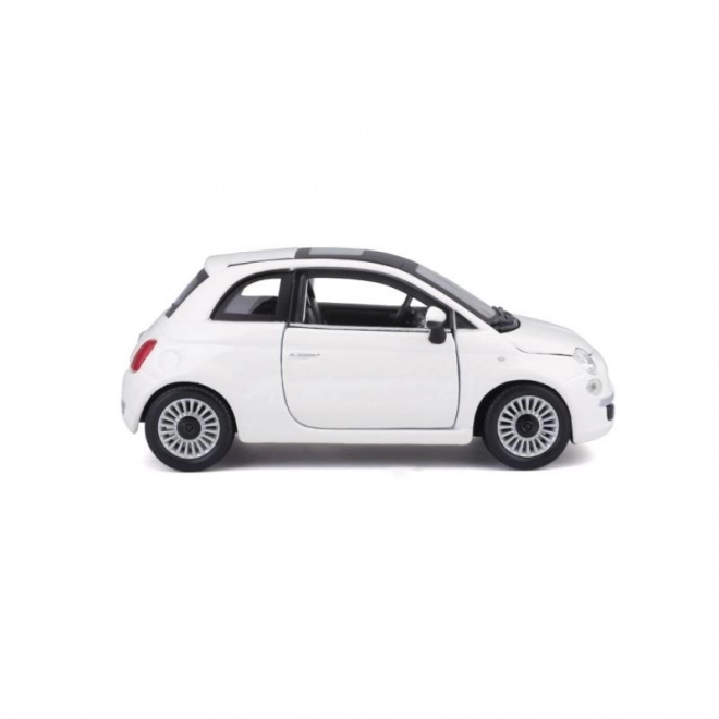 Bburago 1:24 Fiat 500 (2007) White