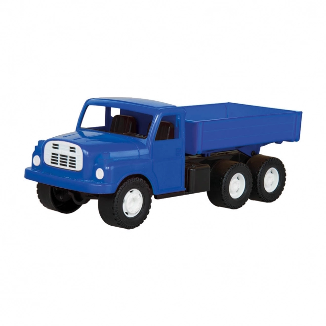 Auto nákladní Tatra 148 valník plast 30cm modrá v krabici 35x18x13cm