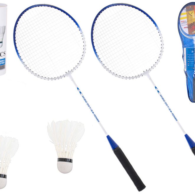 Badmintonové rakety s košíčky