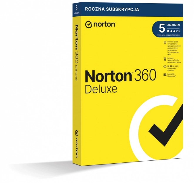 Norton 360 DELUX 50GB CZ 1U 5Dvc 1Y 21408667