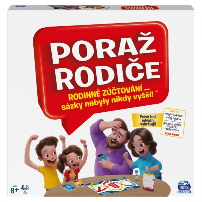 SpinMaster společenská hra Poraž rodiče