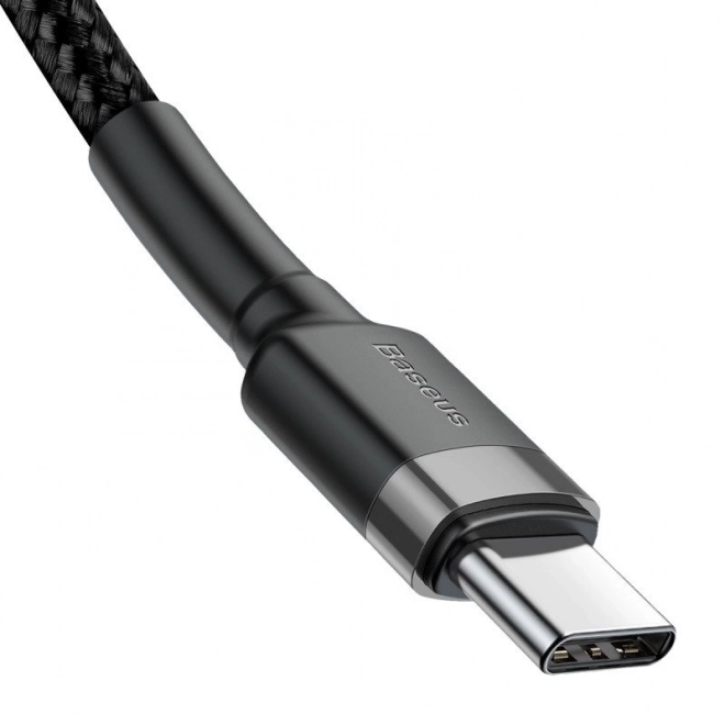 Baseus Cafule Cable USB-C PD 2.0 QC 3.0 60W 1m (černo-šedý)