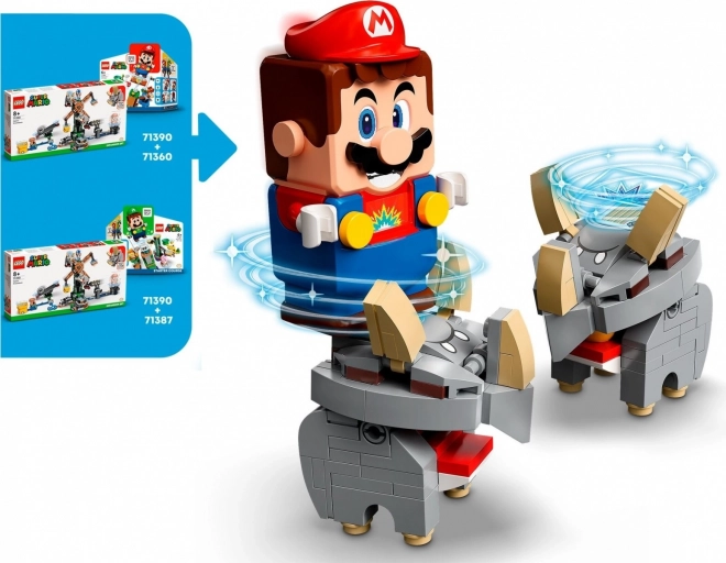 LEGO Super Mario Boj s Reznorem - rozšiřující set 71390