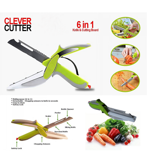 Kuchyňské nůžky Clever Cutter - 6v1