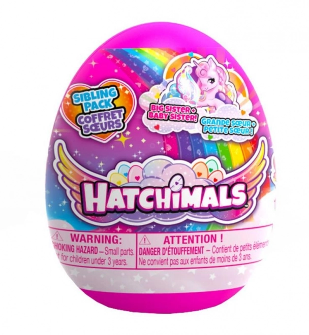 Hatchimals sourozenecké balení mix