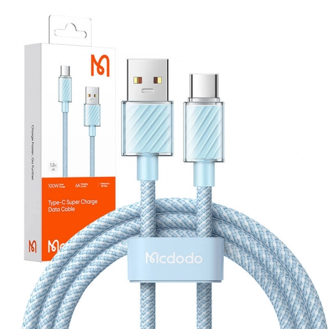 Kabel USB-A na Lightning Mcdodo CA-3651, 1,2 m (modrý)