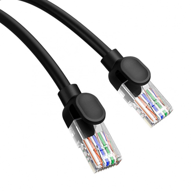 Síťový kabel Baseus Ethernet CAT5, 8 m (černý)