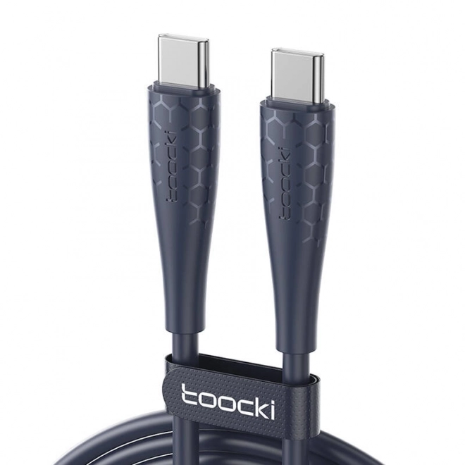 Kabel USB-C na USB-C Toocki TXCTT3- LB03, 1m, FC 240W (modrý)