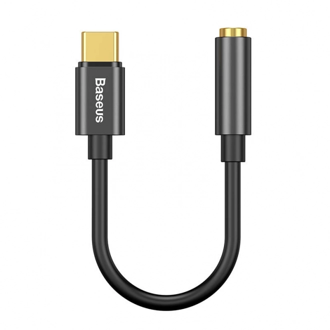 Zvukový adaptér Baseus L54 USB-C mini jack 3,5 mm - černý