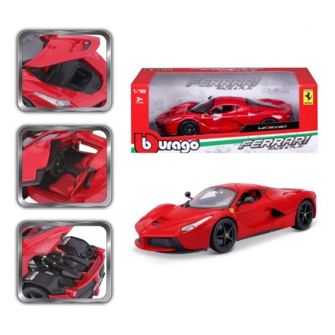 Bburago 1:18 La Ferrari červená