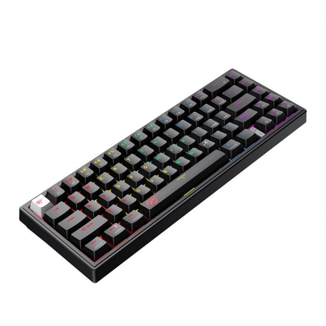 Havit KB874L Herní klávesnice RGB (černá)