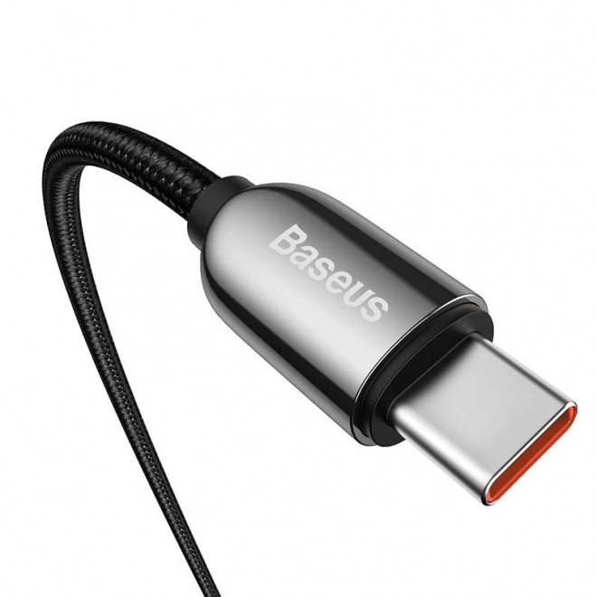 Kabel USB-C k displeji USB-C Baseus, 100 W, 2 m (černý)