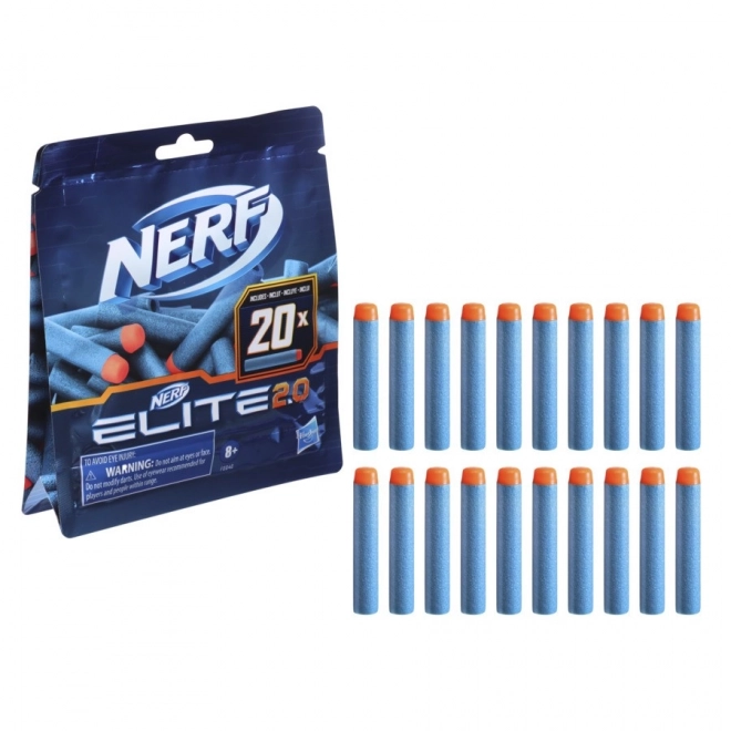 Raketky Nerf Elite 2.0 - 20 kusů