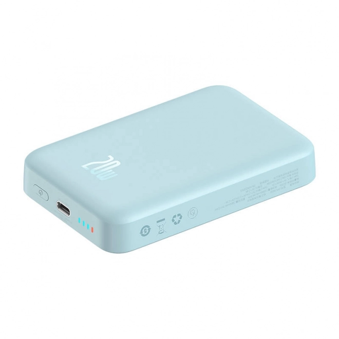 Powerbanka Baseus Magnetic Mini 10000mAh, USB-C  20W MagSafe (modrá)