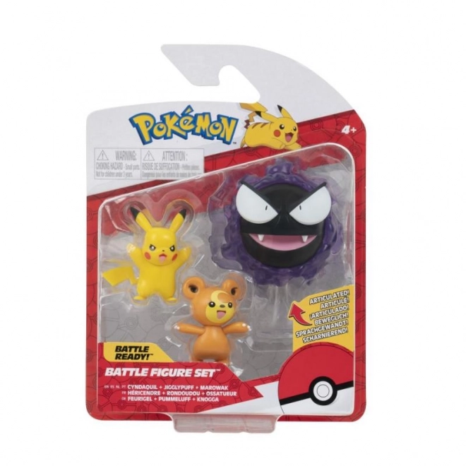 Pokemon figurky - 3 ks v balení