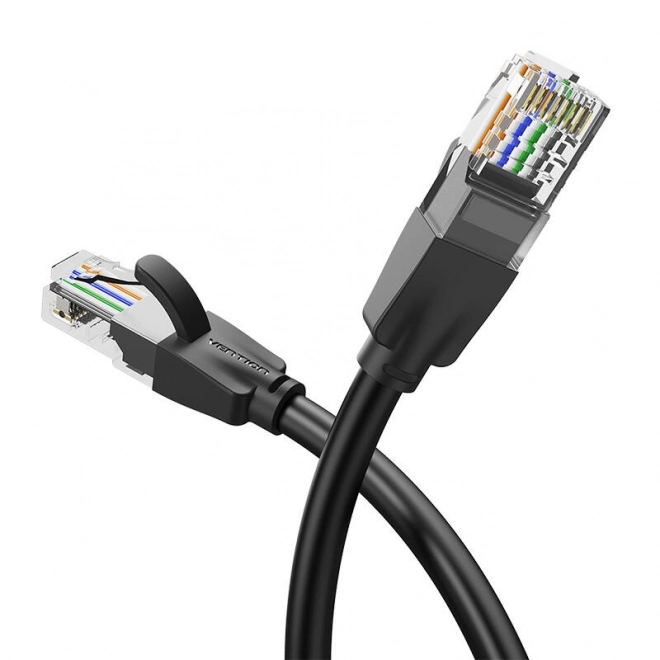 UTP CAT6 Vention IBEBS RJ45 Ethernetový kabel 1000Mbps 25m černý