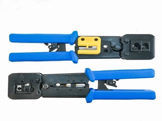 Krimpovací nástroj pro konektory RJ45 RJ12, RJ11 NT-0204