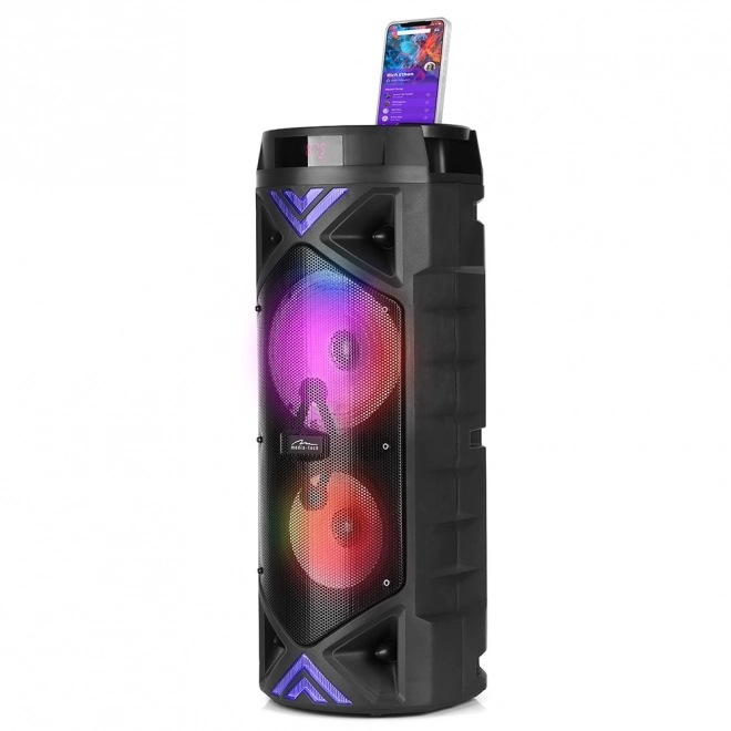 FUNBOX Speaker KEG PRO MT3182 Karaoke/Bluetooth 5.0+EDR/FM/MP3?MicroSD/USB/Equalizer/AUX/Jack 6.3/Pilot/LED/RMS 50W/PMPO 1400W