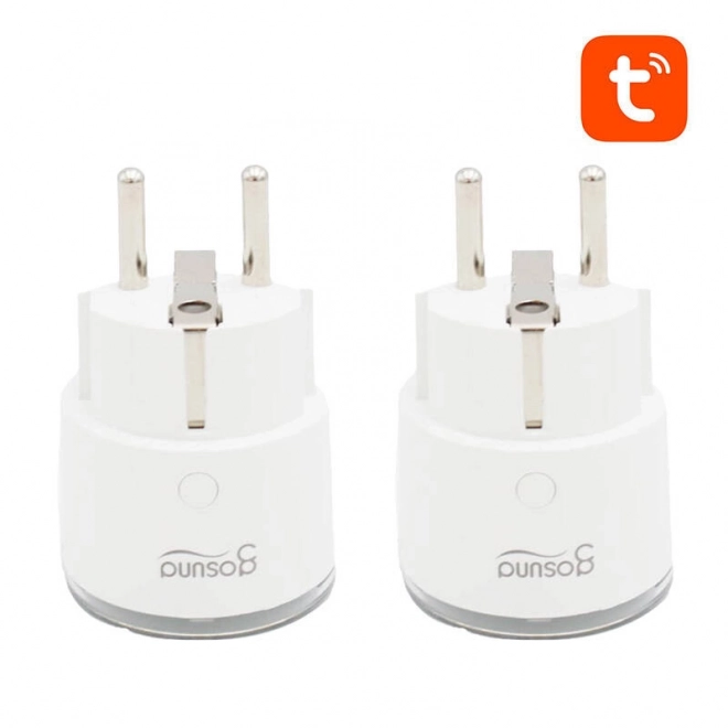 Chytrá zásuvka WiFi Gosund SP111 3680W 16A, Tuya 2-pack