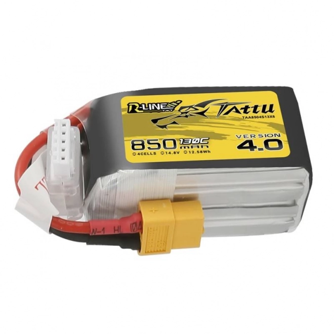 Baterie Tattu R-Line 850mAh 14,8V 130C 4S1P XT60