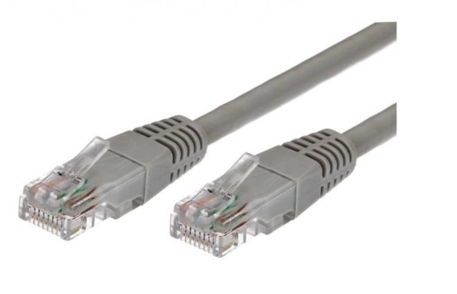 Měděný propojovací kabel cat.6A RJ45 UTP 3m šedý