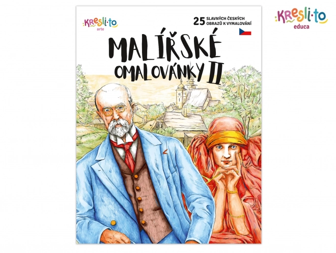 Malířské omalovánky II. - 25 českých umělců