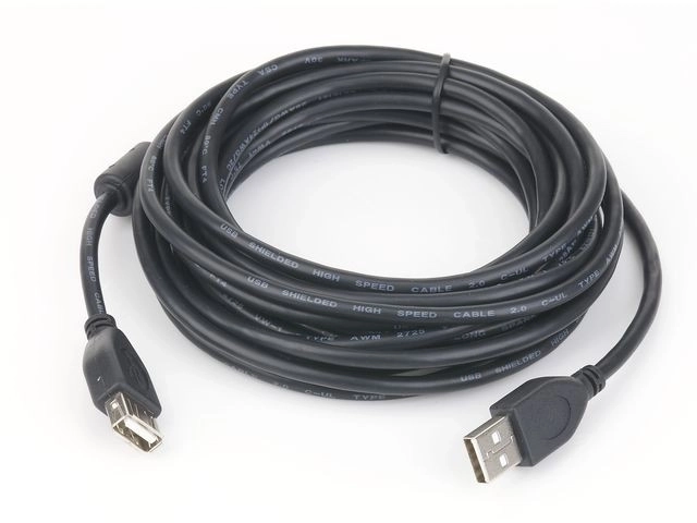 Prodlužovací kabel USB 2.0 typ AM-AF 3m FERRYT černý