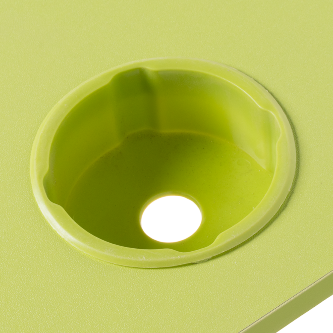 Skládací snídaňový stolek na notebook - zelený