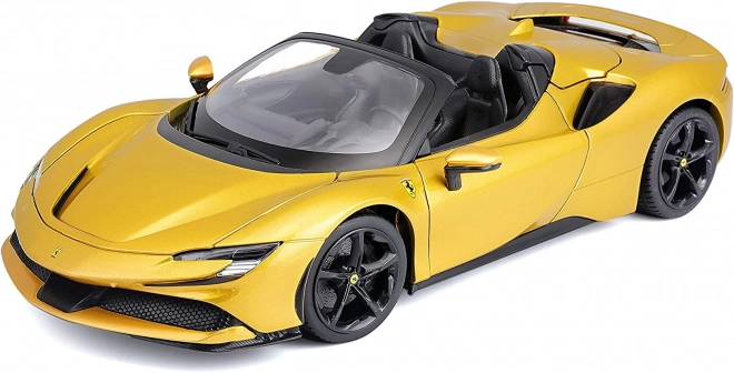 Bburago Ferrari SF90 Spider v měřítku 1:18 - Žlutý