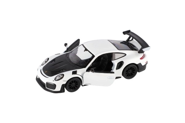 Auto Kinsmart Porsche 911 GT2 RS kov/plast 13cm 4 barvy na zpětné natažení 12ks v boxu