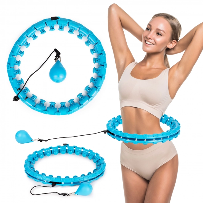 Obruč Hula Hoop s masáží pro fitness cvičení