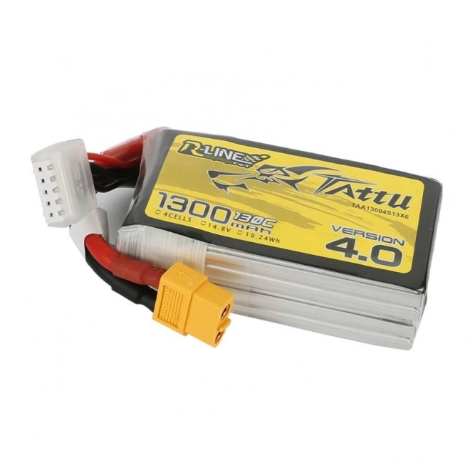 Baterie Tattu R-Line verze 4.0 1300mAh 14,8V 130C 4S1P XT60