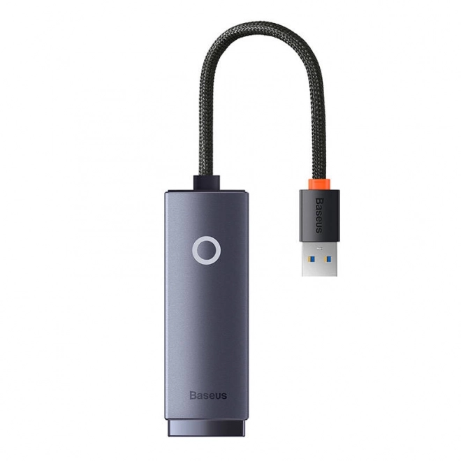 Síťový adaptér Baseus Lite Series USB na RJ45, 1000 Mb/s (šedý)