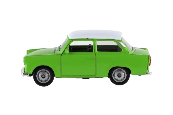 Auto Welly Trabant 1:60 kov 7cm volný chod v krabičce