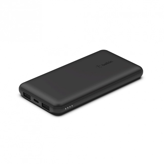 PowerBank 10 000mAh USB A a C 15W černá