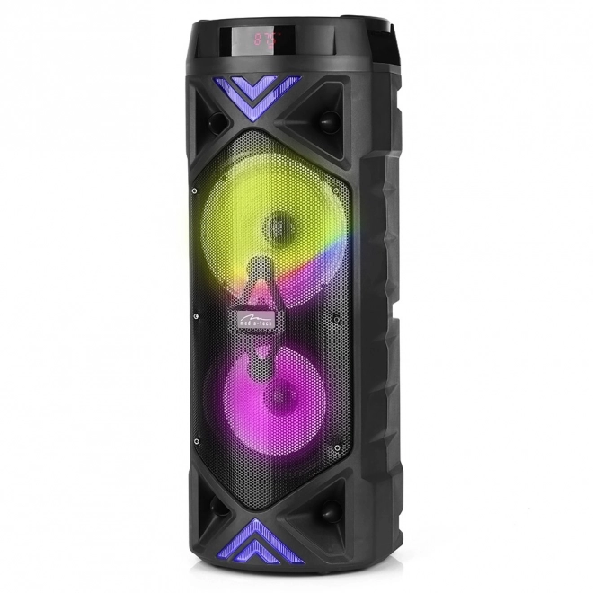 FUNBOX Speaker KEG PRO MT3182 Karaoke/Bluetooth 5.0+EDR/FM/MP3?MicroSD/USB/Equalizer/AUX/Jack 6.3/Pilot/LED/RMS 50W/PMPO 1400W