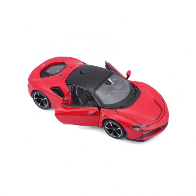 Bburago 1:24 Ferrari Top SF90 Stradale Red