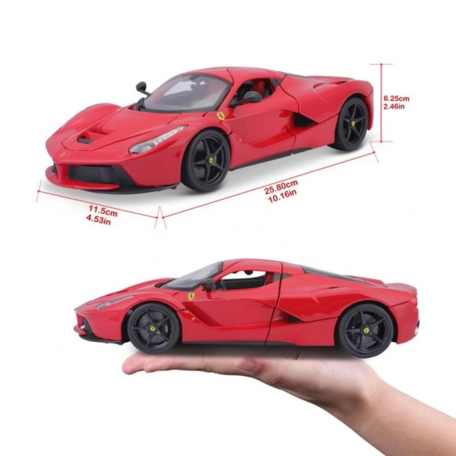 Bburago 1:18 La Ferrari červená