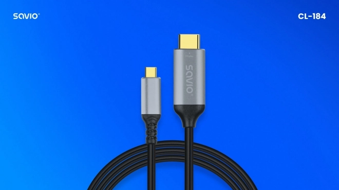 Kabel USB-C na HDMI v2.0b, 3 m, měděný CL-184