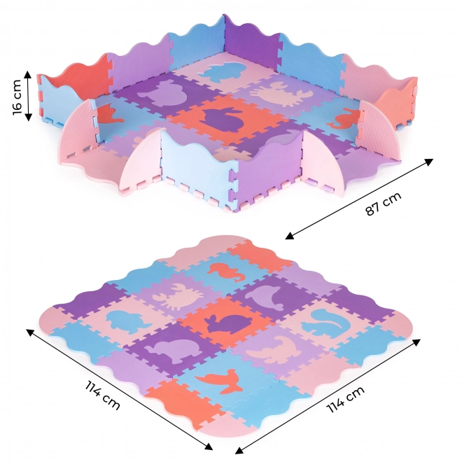 Pěnová podložka puzzle ohrádka hrací podložka pro děti