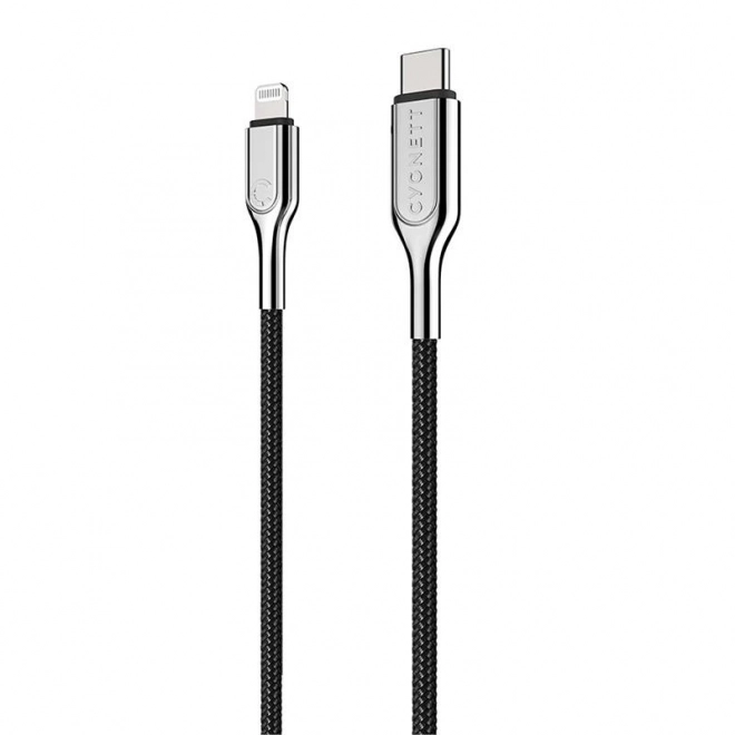 Kabel USB-C TO Lightning Cygnett Armoured 30W 2m (černý)