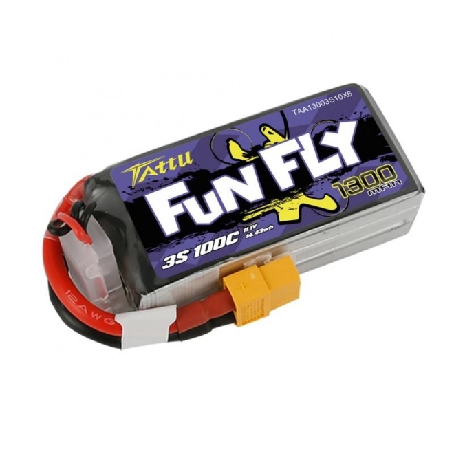 Baterie Tattu Funfly 1300mAh 11,1V 100C 3S1P