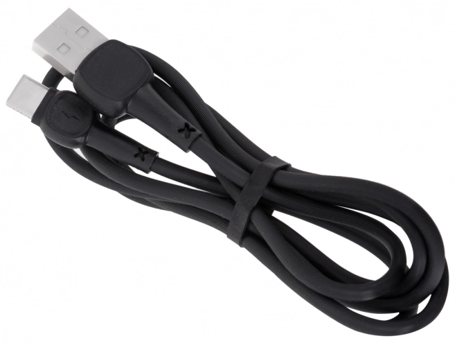 Černý rychlonabíjecí USB kabel