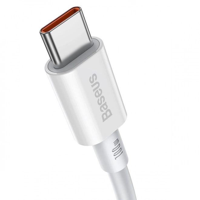 Kabel Baseus Superior Series USB-C na USB-C, 100W, 1m (bílý)