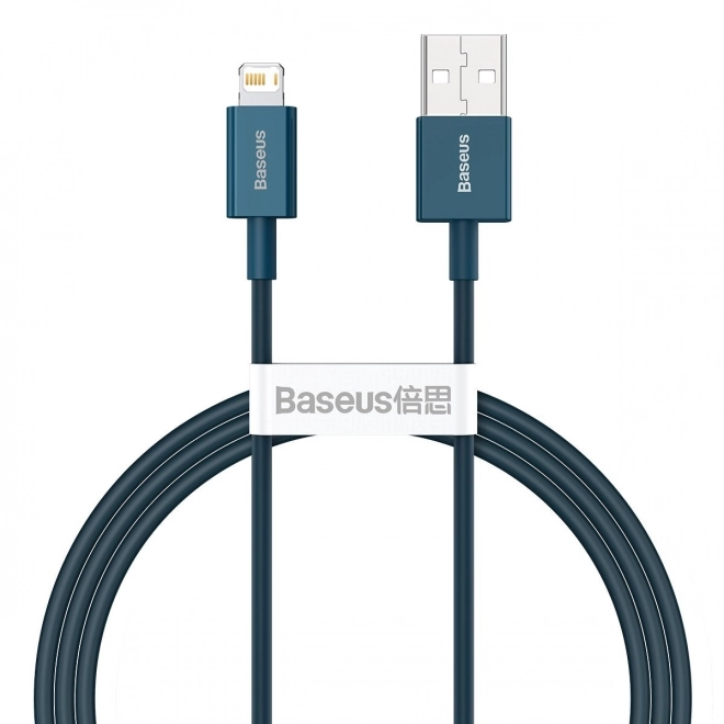 Kabel USB na iP 2,4A 1m (modrý)