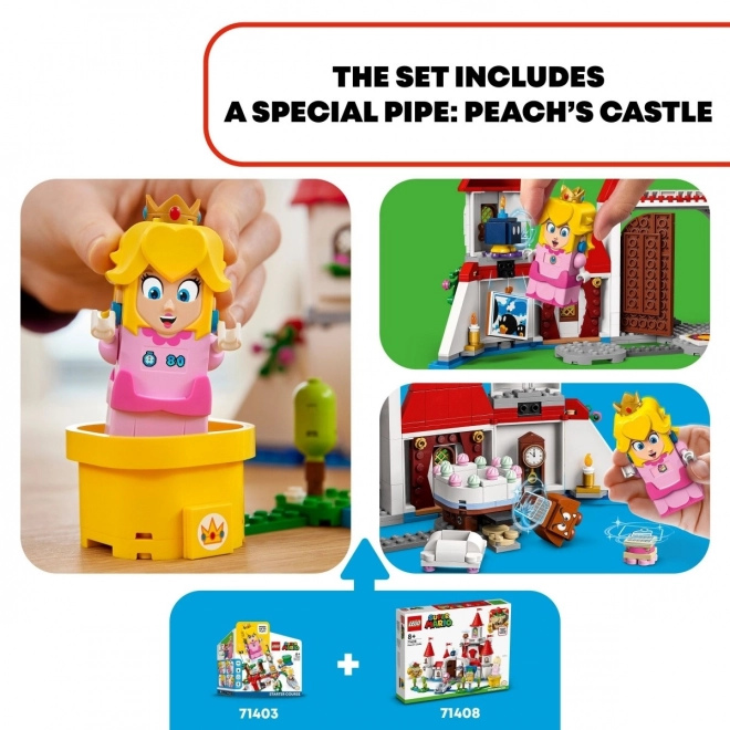 LEGO Super Mario 71408 Hrad Peach - rozšiřující set