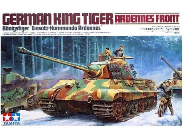 King Tiger Ardenská fronta