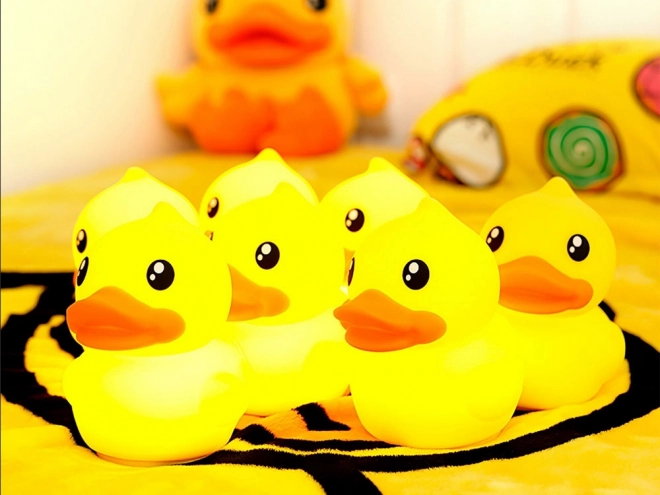 Dětské led noční světlo rgb duck touch